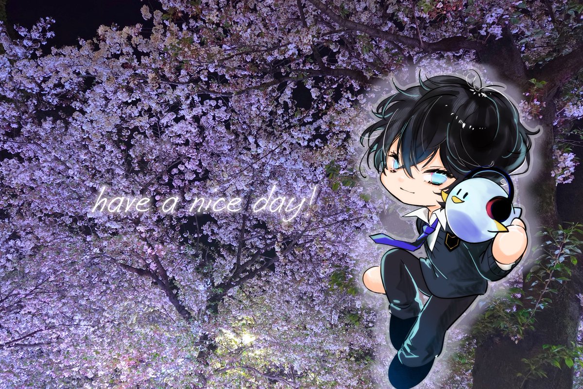 薄氷でぽ@フリー声優🐧 tweet media