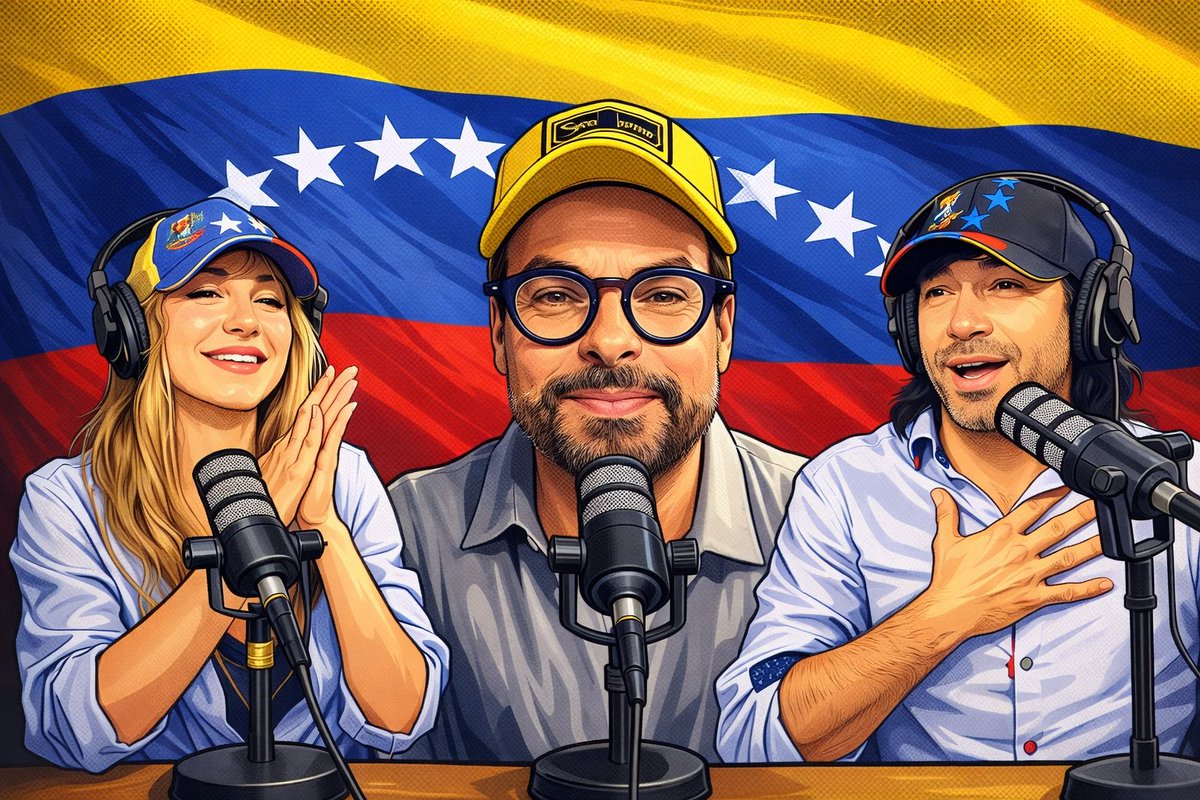 Tres Grandes representantes de la Batalla Cultural y las Causas Justas

Gran Encuentro esperado pronto será en nuestra Tierra de Gracia 🇻🇪

<a href="/GastonLevar/">Gaston Levar</a> <a href="/ChacoCma/">CHACO</a> <a href="/ElGeorgeHarris/">George Harris</a> 
#generaciónindependencia