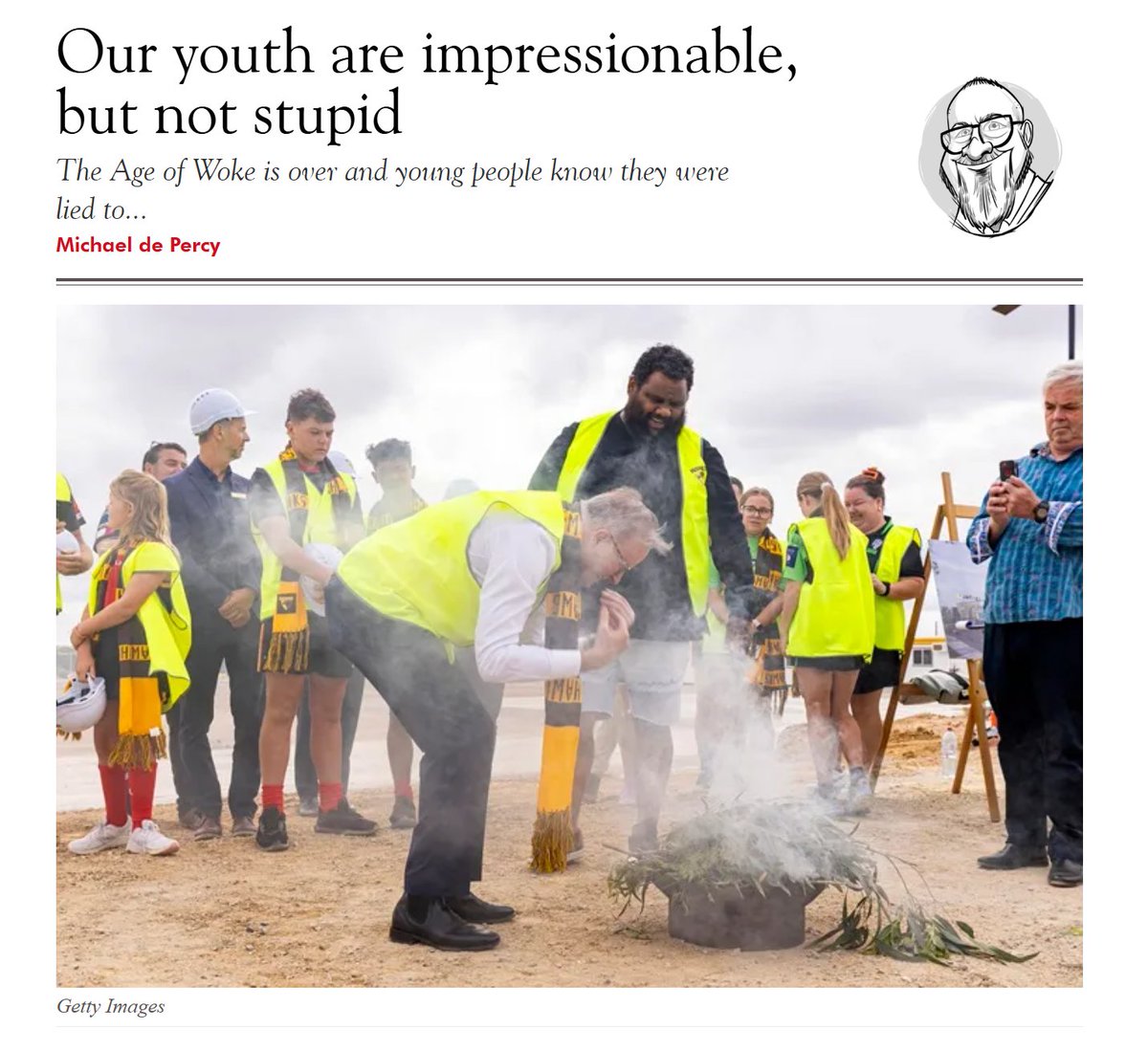 SpectatorOz's tweet photo. Young Australians have realised they were lied to their whole lives by the left-wing machine at the heart of the education system.

Woke virtue-signalling can't pay an energy bill.

A Welcome to Country isn't going to fix social unrest in their cities.

Their diet of anti-capitalist identity politics has been replaced by the very real need to buy actual food.

Article | https://t.co/nVay2KtadJ
