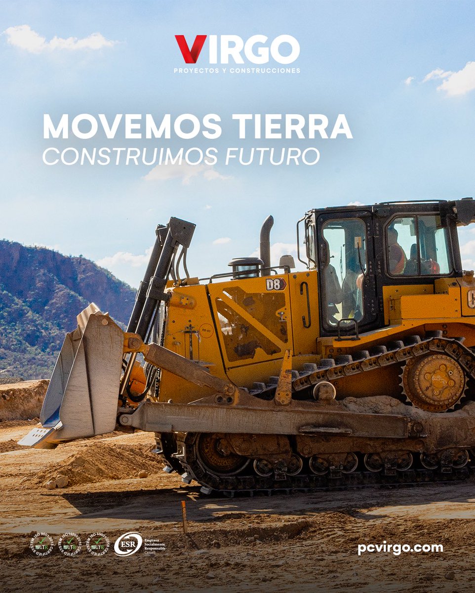 ProyectosVirgo's tweet photo. En Virgo combinamos experiencia , maquinaria 🚜 y un equipo comprometido 👷‍♂️ para ejecutar proyectos con precisión y eficiencia ⚙️

#ProyectosVirgo #OrgulloVirgo #IngeneriaVirgo https://t.co/KEfcFHU3Xu