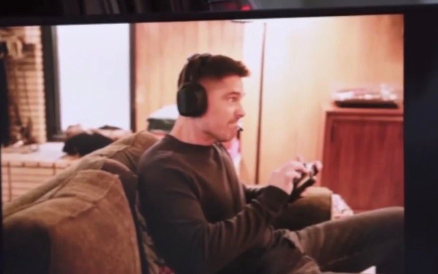 ilyschen's tweet photo. now imagine Lucy sitting on his lap while he plays #therookiespoilers https://t.co/TRuKCl013g