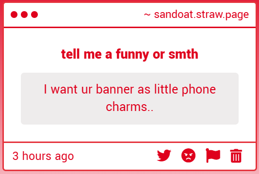 Sandoat 🏳️‍⚧️ tweet media