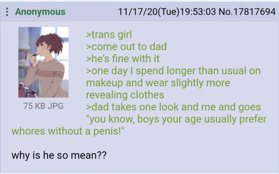 Greentext Poster tweet media