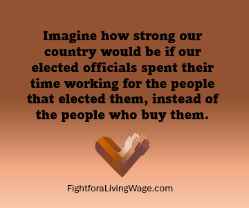 Fight For A Living Wage tweet media