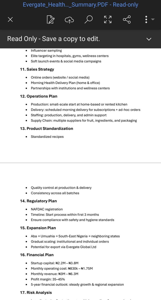 The plan is start operations from Home and in small batches of at least ...