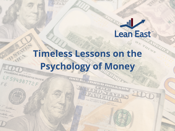 LeanHealthEast's tweet photo. The Lean East team highlights timeless lessons on the psychology of money from Morgan Housel's 2020 bestseller.

https://t.co/sKsN9Fffdc https://t.co/G6r8SWDcwW