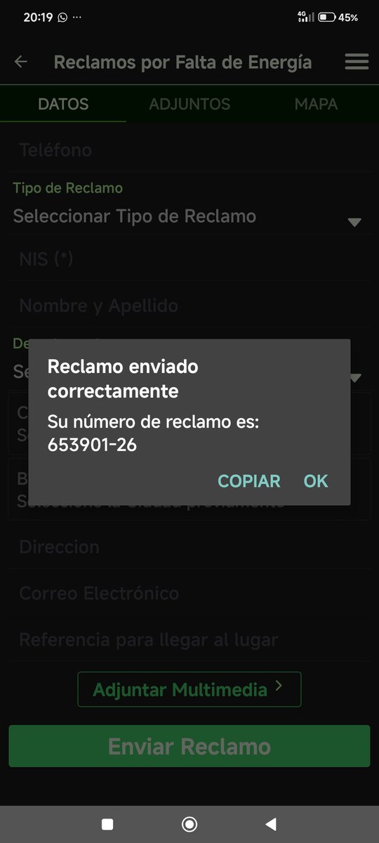 GuedesVicki's tweet photo. @ANDEOficial buenas noches, osea noches xq buenas sería si hubiese energía eléctrica...mba'e jeyma pa? https://t.co/nCA3JDf1Dz