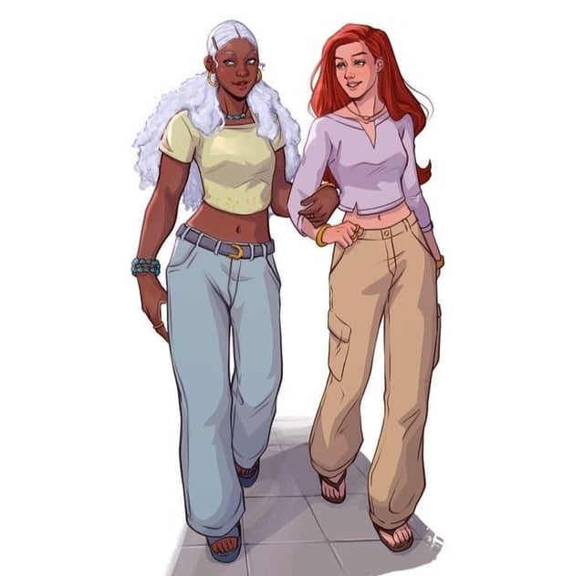 PKerrouche37617's tweet image. X-Men Evolution jean grey and storm art by seye_art
My favorite duo ever ✨️⚡️
#comicArt #Jeangrey #Storm