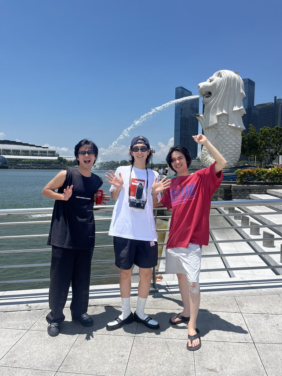 シンガポール公演ありがとうございました🐓🦁🇸🇬

next→🇬🇧&amp;🇫🇷
また半年後に！

#世界の終りとハードボイルドワンダーランド舞台