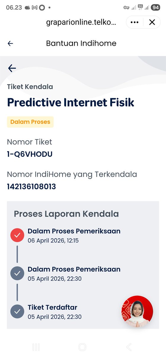 BambangECW's tweet photo. @IndiHomeCare   internet saya sudah dua hari mati, tidak ada progres perbaikan ? Sudah dilaporkan belum ada tindakan. https://t.co/sBjvIFd7Ly