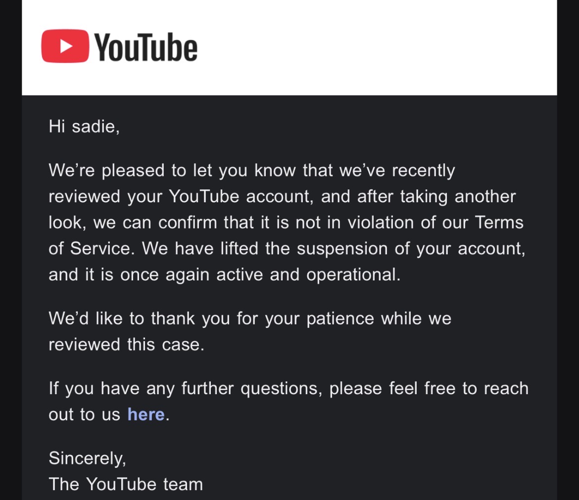 sadie (aka #1 super duper one fan) tweet media