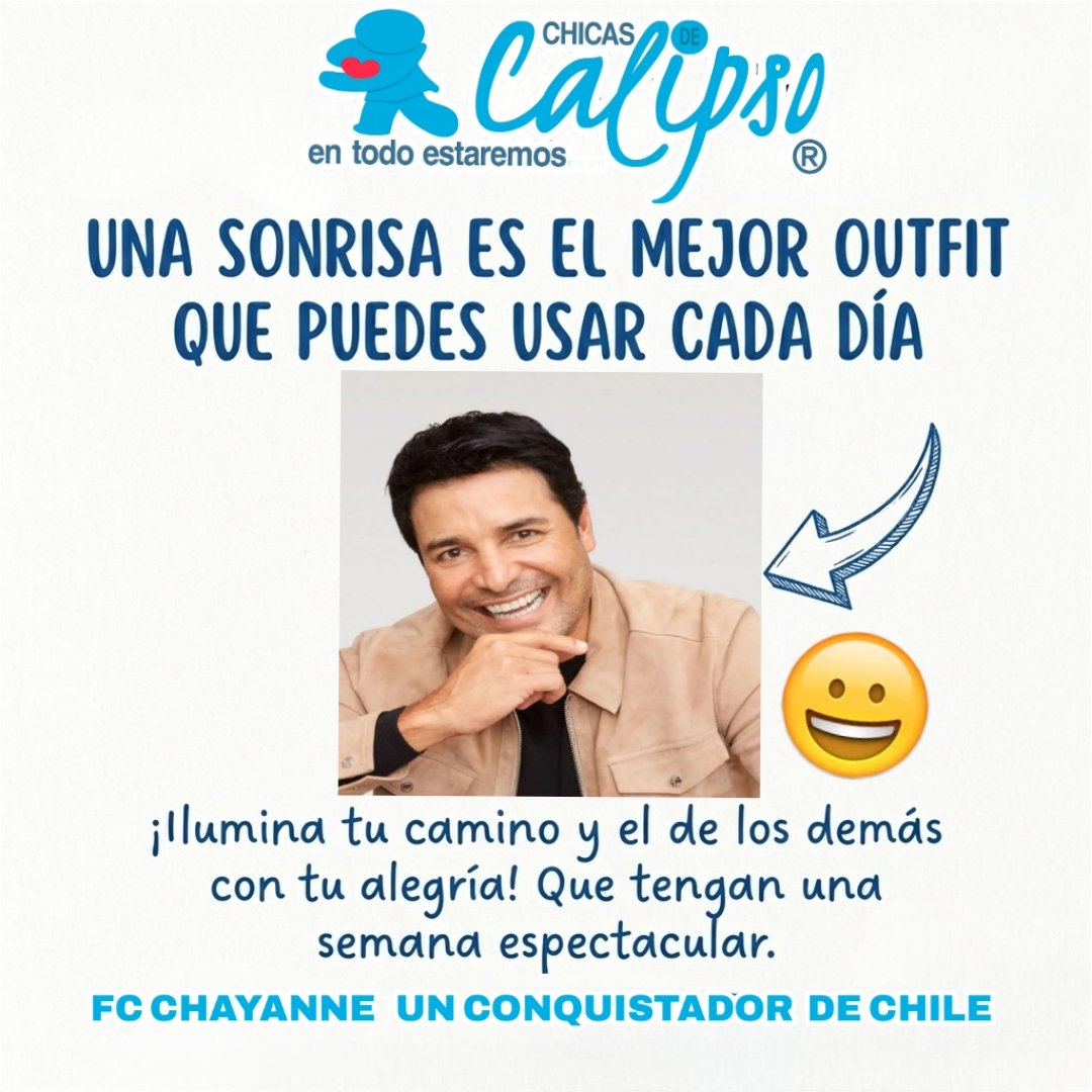 Gracias <a href="/AmorEnTuRadio/">AmorFM</a> por regalarnos tan lindo tema #DejariaTodo de nuestro querido <a href="/CHAYANNEMUSIC/">CHAYANNE</a> con #MelanyGarza saludos desde #LaSerena <a href="/CHICASDECALIPSO/">Fans Club Chicas de Calipso 🇨🇱</a>