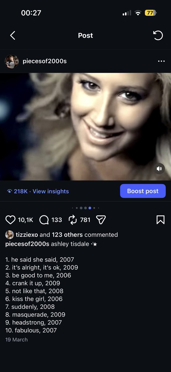 The likes oh hilary get up on ur good foot