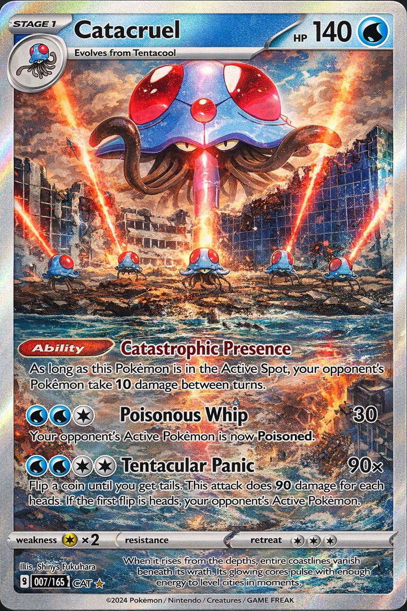 formerlyccc's tweet photo. New Pokémon card design 👀 love the blue strip up the top 

You’re welcome @Pokemon 

#pokemon https://t.co/wwhsJCJAib