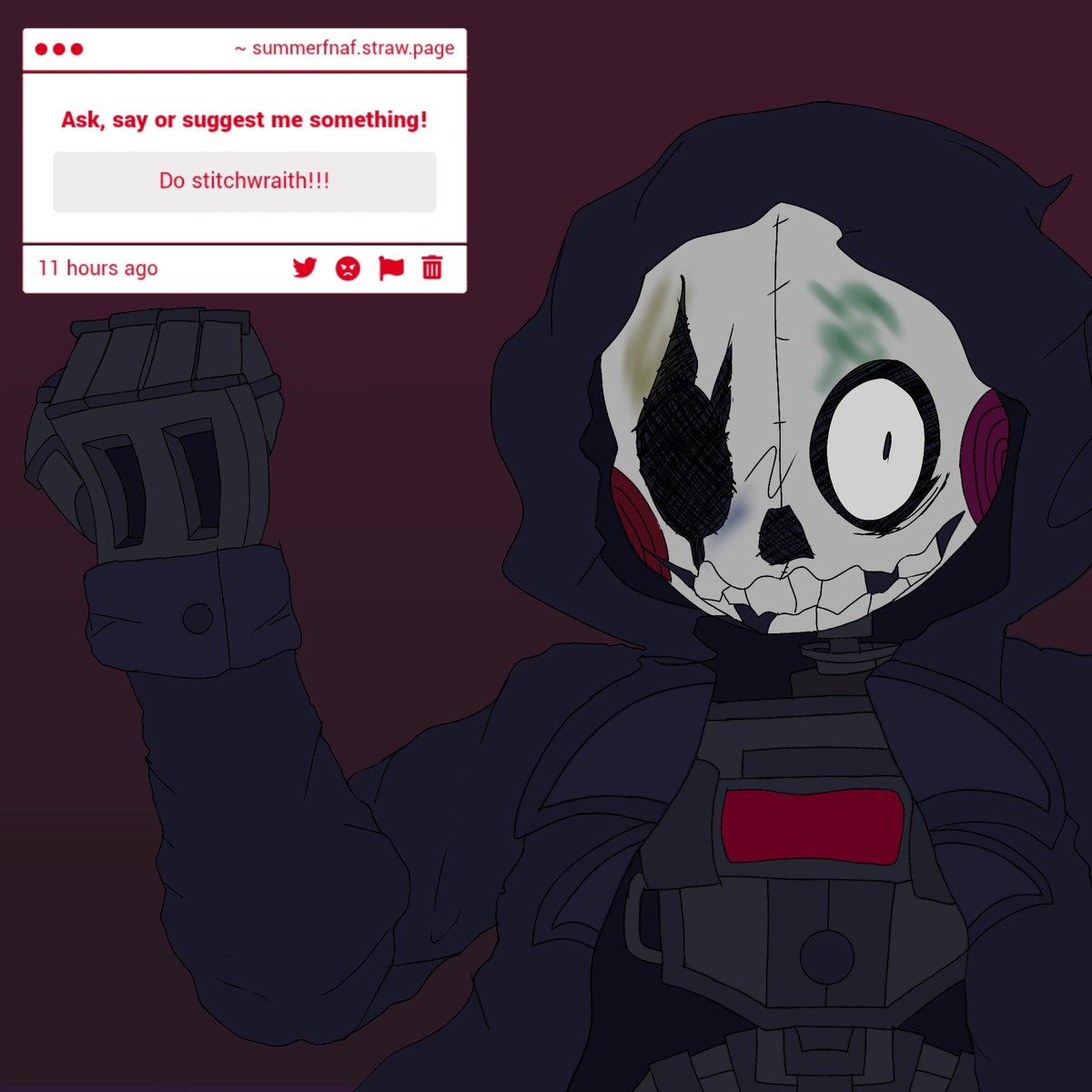 Summer_45454's tweet image. Stitchwraith :p
Next is Greg
(summerfnaf.straw.page)

#fazbearfrights #fnafbooks #fnaffanart #fnafau #ArtistOnX #fnafart #FNAF #fnaftwt