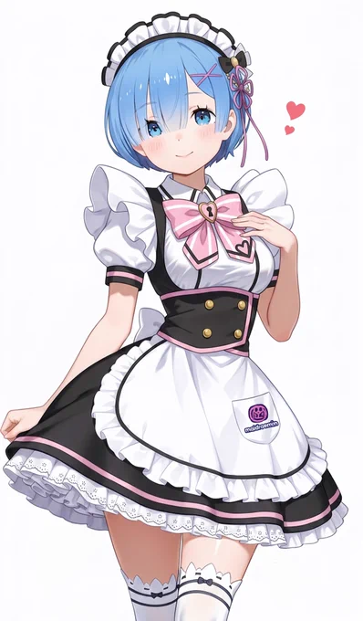 日本の秋葉原のメイドカフェでアルバイトをすることになったレムりん #Rezero #リゼロ