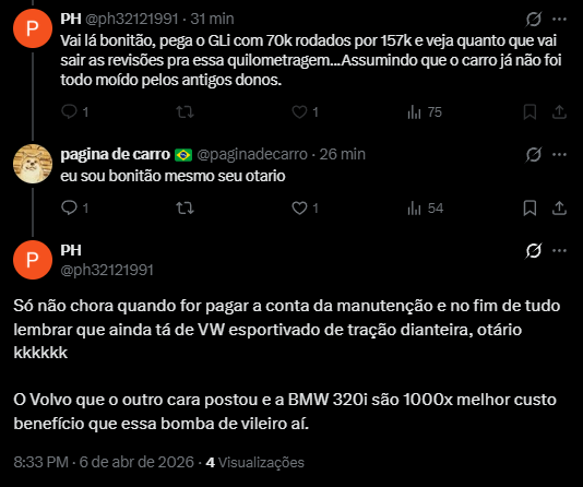 pagina de carro 🇧🇷 tweet media