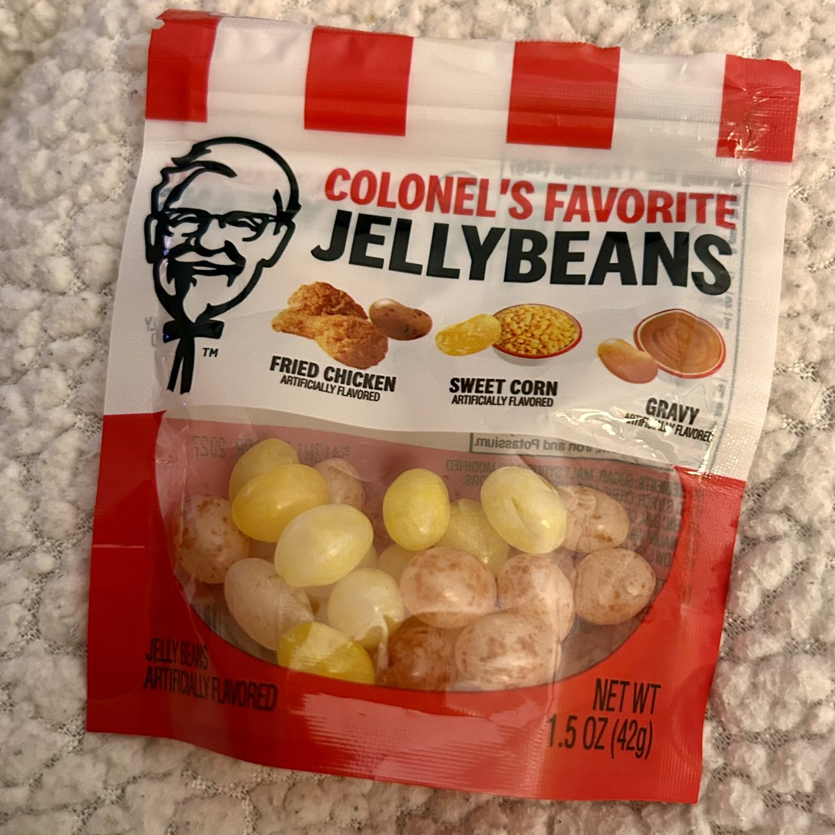 New restriction food unlocked. It’s like Willy Wonka. A whole meal in just three jelly beans.