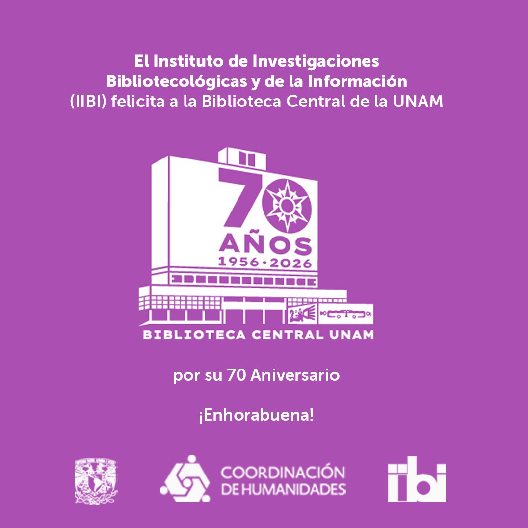 IIBI - UNAM tweet media