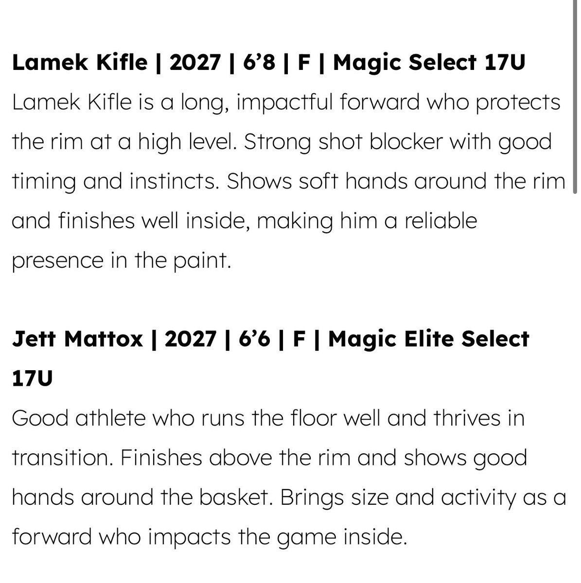 Magic Elite Select NXT tweet media