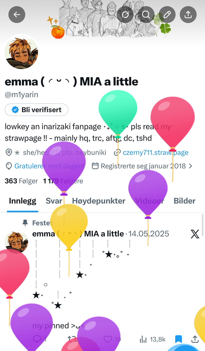 emma ( ◜ ᵕ ◝ ) MIA a little tweet media