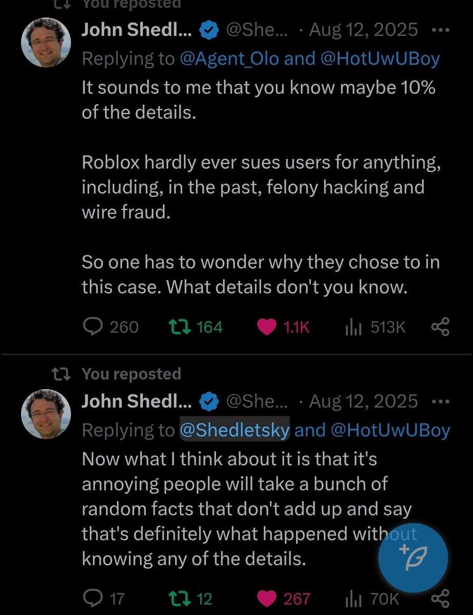 Natavillain's tweet image. My experience of pissing on Schlep so far:

-Told by Schlep's friend that him asking a child to strip and asking "Do you promise you're 13" to have actually been "trolling," and that the bait Alex used was actually a 16-year-old, other minors, and his own underaged images of