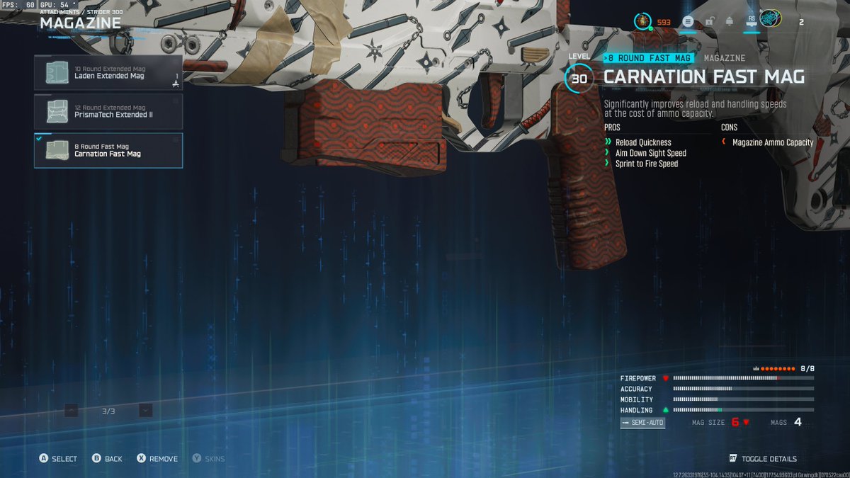 Yall did it AGAIN @Treyarch....... 8 ROUND fast mag ONLY HAS 6 SHOTS IN ...