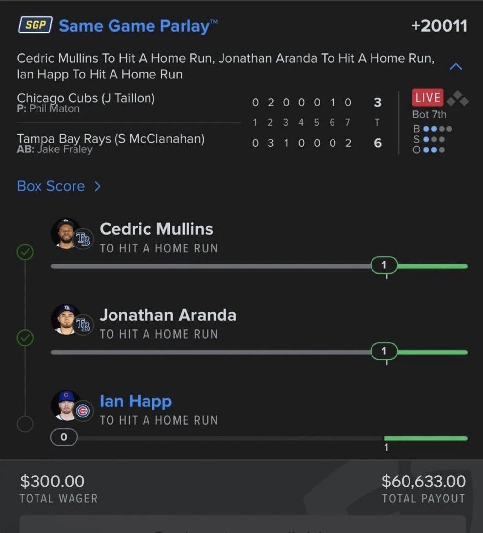 hotstreakpick's tweet photo. Ian Happ I wish you don’t bail on me Today!!!

$100 To someone if this Hit🔐 Join the free discord 👇👇
https://t.co/Na0Cx3SS2e

#NBA #DFS #DraftKings   #nfl #MLB #CSGO #kbo #CFB #NHL #fanduel #prizepicks #AFL #tennis #soccer #GamblingTwiiter #CollegeBasketball #CollegeFootball https://t.co/5jpBb1wS91