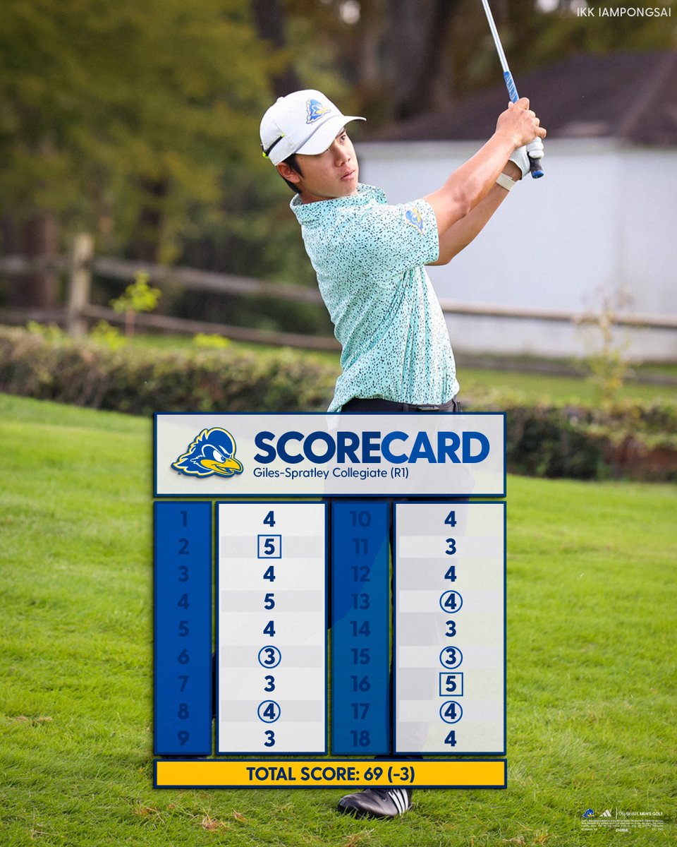 Delaware Men's Golf tweet media