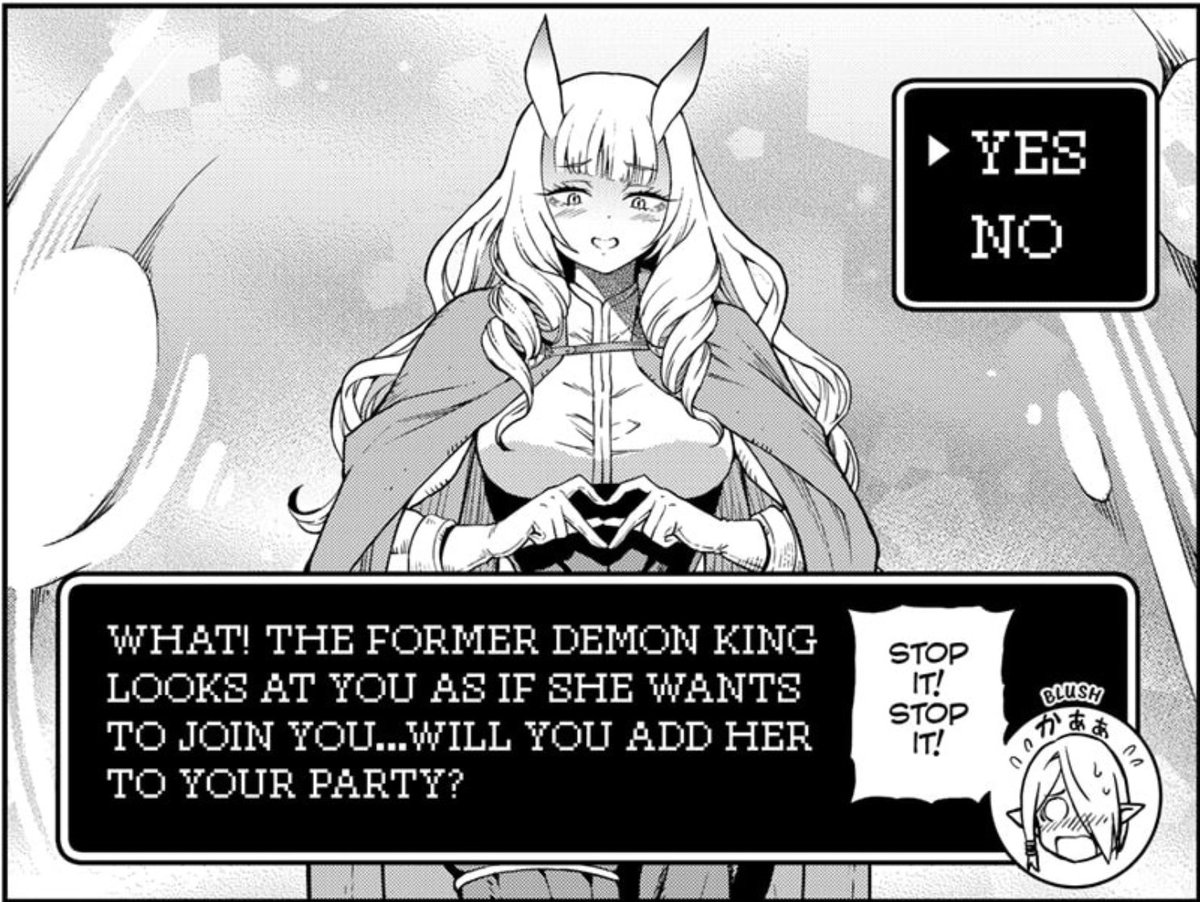 officialwheyfu's tweet image. Local Demon King gets bored, decides to take up bodybuilding to pass the time.