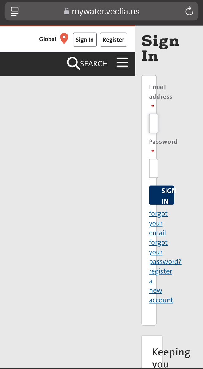 nikkibop's tweet photo. Dear @Veolia, your accnt mngmt website is impossible navigate using a mobile device. I struggle every month to pay my bill and it is incredibly frustrating. There's no way I'm the only one. time to upgrade. Please. I'm literally begging you to take my money cause wtf is this.... https://t.co/dxoyyMiwZ6