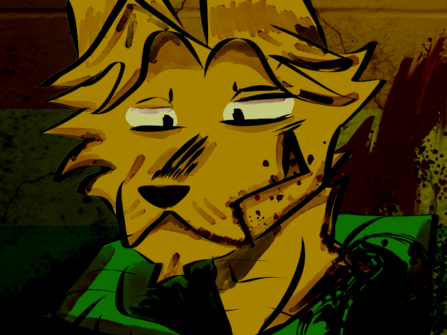 sceembe's tweet photo. Who could've have known he would do this?

#fuzzy #furry #art #fanart https://t.co/7VizCFelJQ