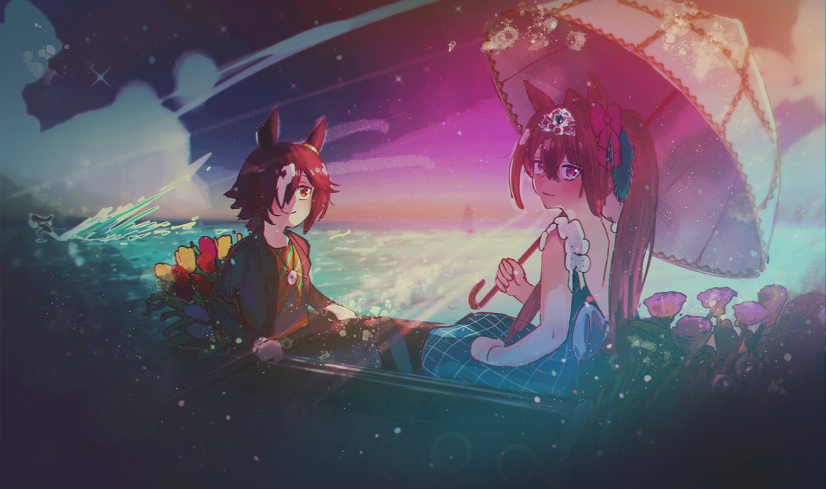 lWHALEl's tweet photo. a little bit late, anyway, HBD Vodka! #umamusume #ウマ娘 https://t.co/wB53bOqeKM