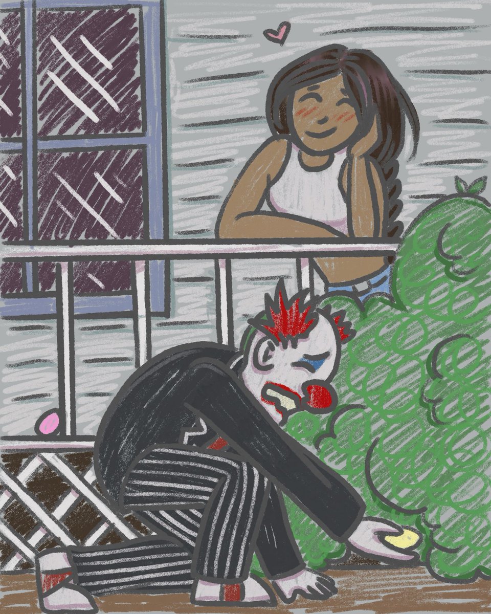 Another day,  another Wendy chair prompt! "Cups making Chatty do an Easter egg hunt for the kids in the community"