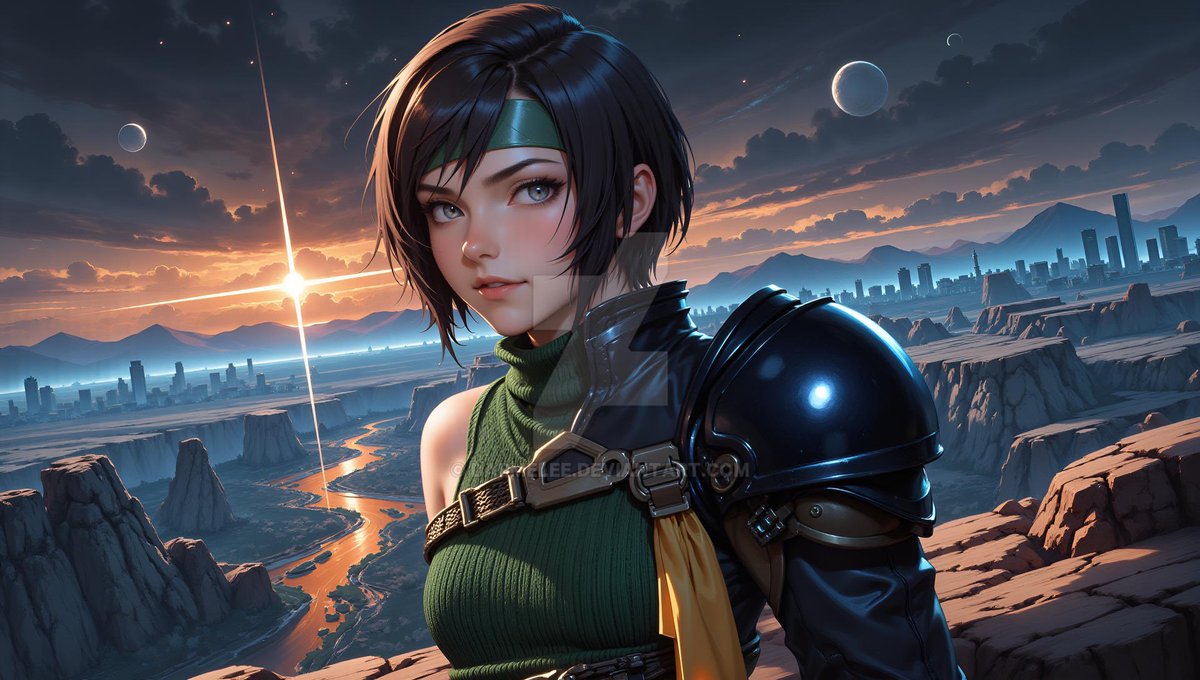 Yuffie Kisaragi - Materia Hunter tweet media