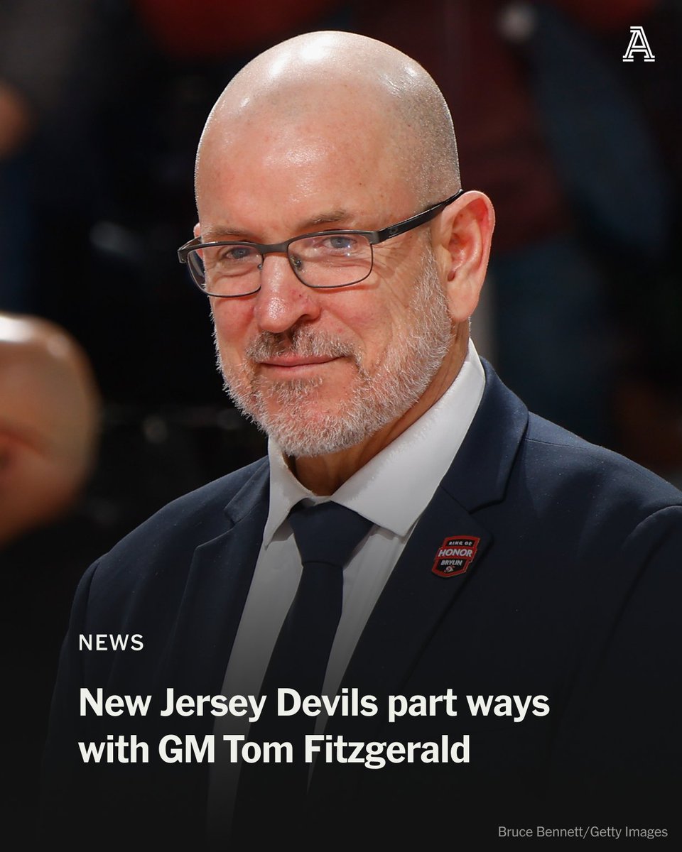TheAthleticNHL's tweet image. With the departure of Tom Fitzgerald, the New Jersey Devils are one of three NHL teams now searching for someone to head up their hockey operations, joining the Toronto Maple Leafs and Nashville Predators.