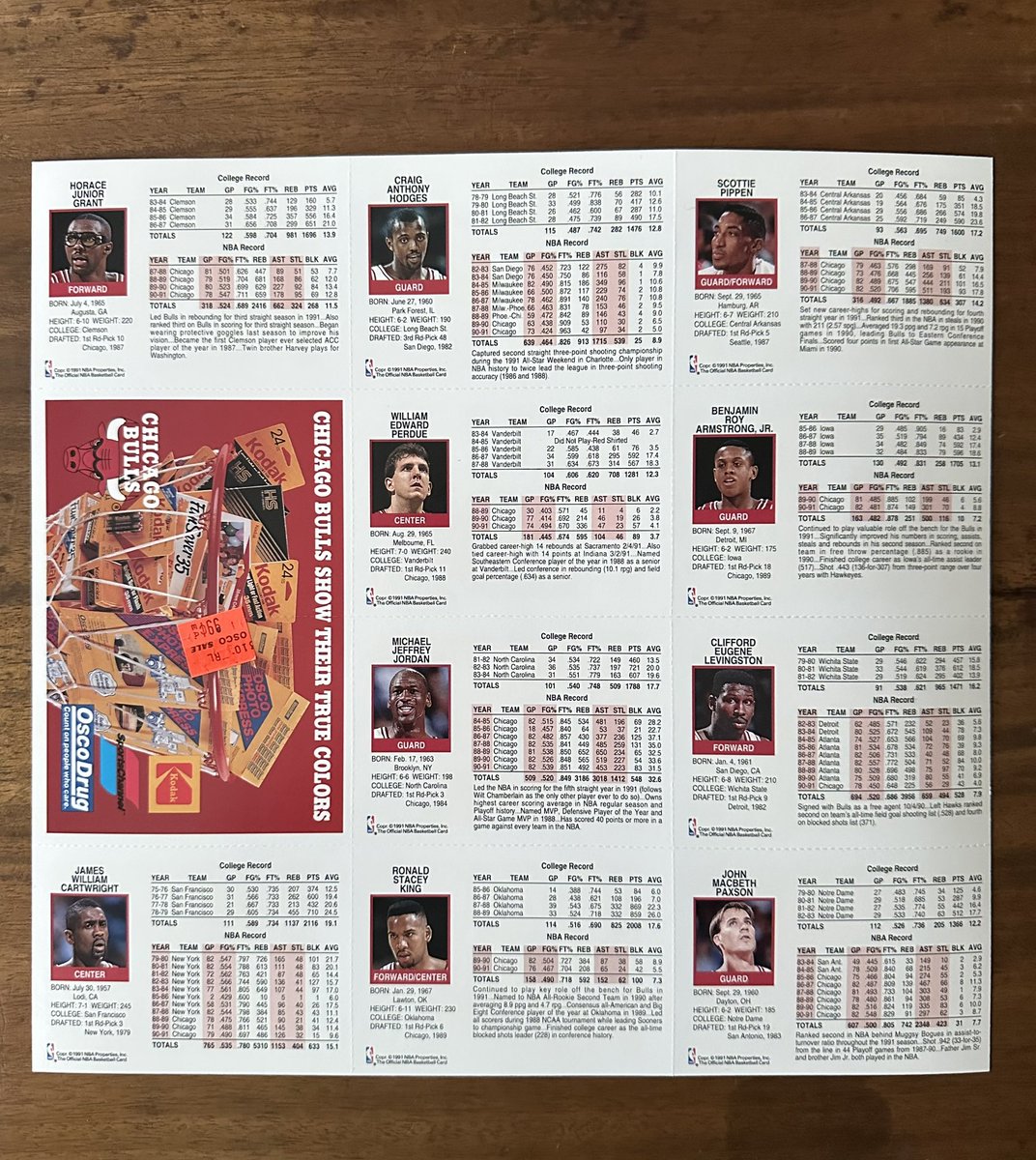 oldmanstylecard's tweet image. Junk Wax Promos: 1991 Hoops Chicago Bulls Team Set Uncut Perforated Sheet Kodak/Osco Drug. Golden Hour for this photo and for the memories. .99 cent sheets! Take me back to the good ol days! If you lived up in Chicago or up North do you remember these? #cards #cardcollecting #90s