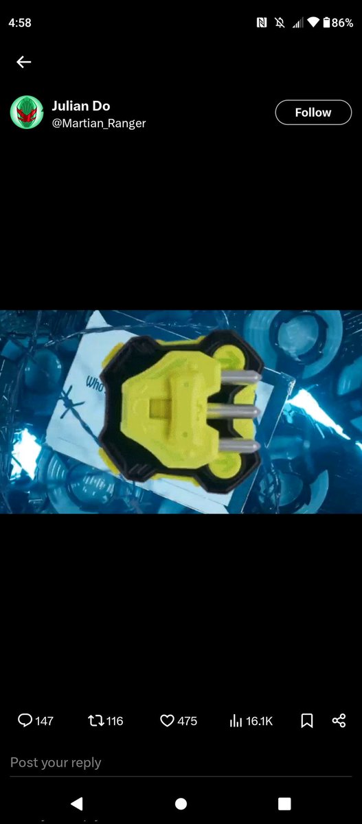Stormcaller27's tweet photo. @Martian_Ranger I got Armed Claw hell yeah, I love this buckle! Honestly not mad. 😁👌🔥💯 https://t.co/LQyHeumw31