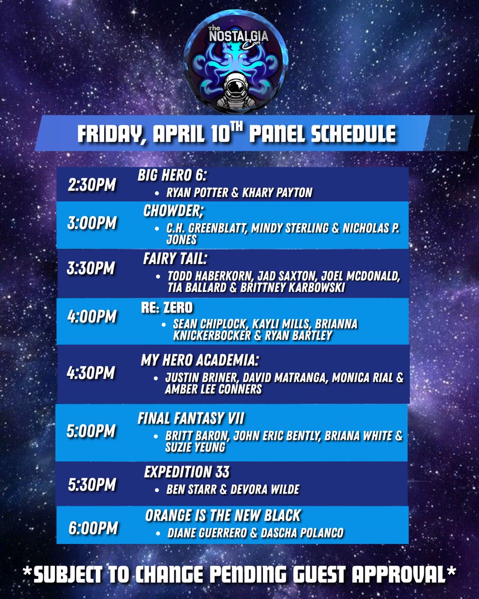 ryanpotterorg's tweet photo. Ryan will have a panel for "Big Hero 6", joined by Khary Payton (Wasabi from BH6: the Series) on Friday, April 10th at The Nostalgia Con: Houston! https://t.co/pei9M2wEuj