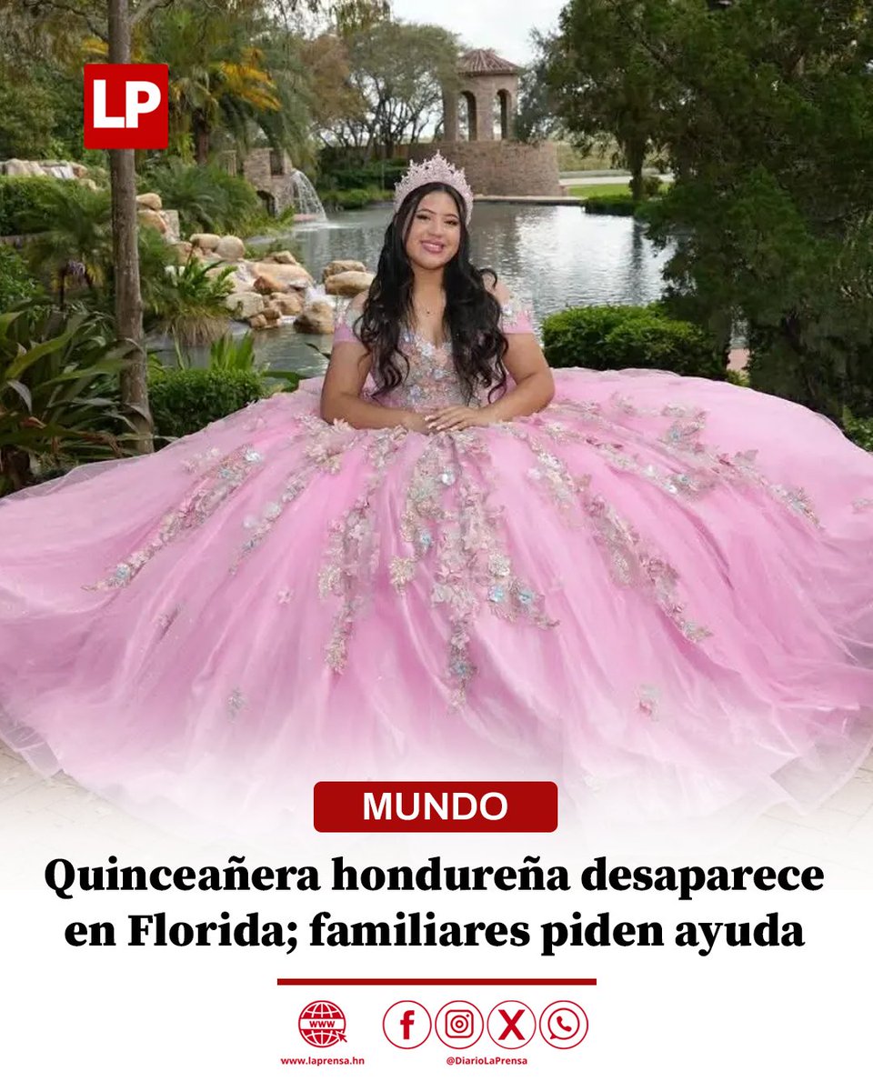 DiarioLaPrensa's tweet photo. 💔😢Jade Rodríguez Paz, de 15 años, desapareció en Port St. Lucie, Florida, el 30 de marzo de 2026. Familia y autoridades piden apoyo para encontrarla cuanto antes. https://t.co/Ze3cx9NVXs https://t.co/SJJqKiyst8