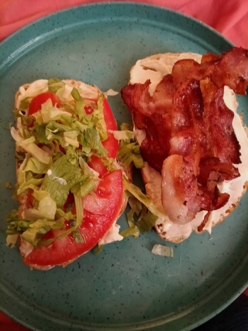 BLT sandwich for dinner