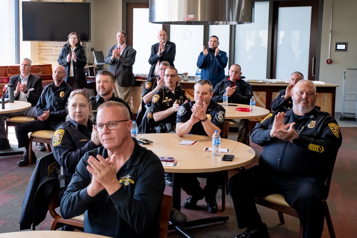 OwensCC's tweet photo. The Owens Police Training Academy has earned the STAR Program designation from the @OhioAG  — recognizing programs that exceed state standards for officer preparation. Owens is one of only 25 Ohio academies to hold this honor. 🌟

https://t.co/GbnyGoqN8E https://t.co/9eNFLdAmmO