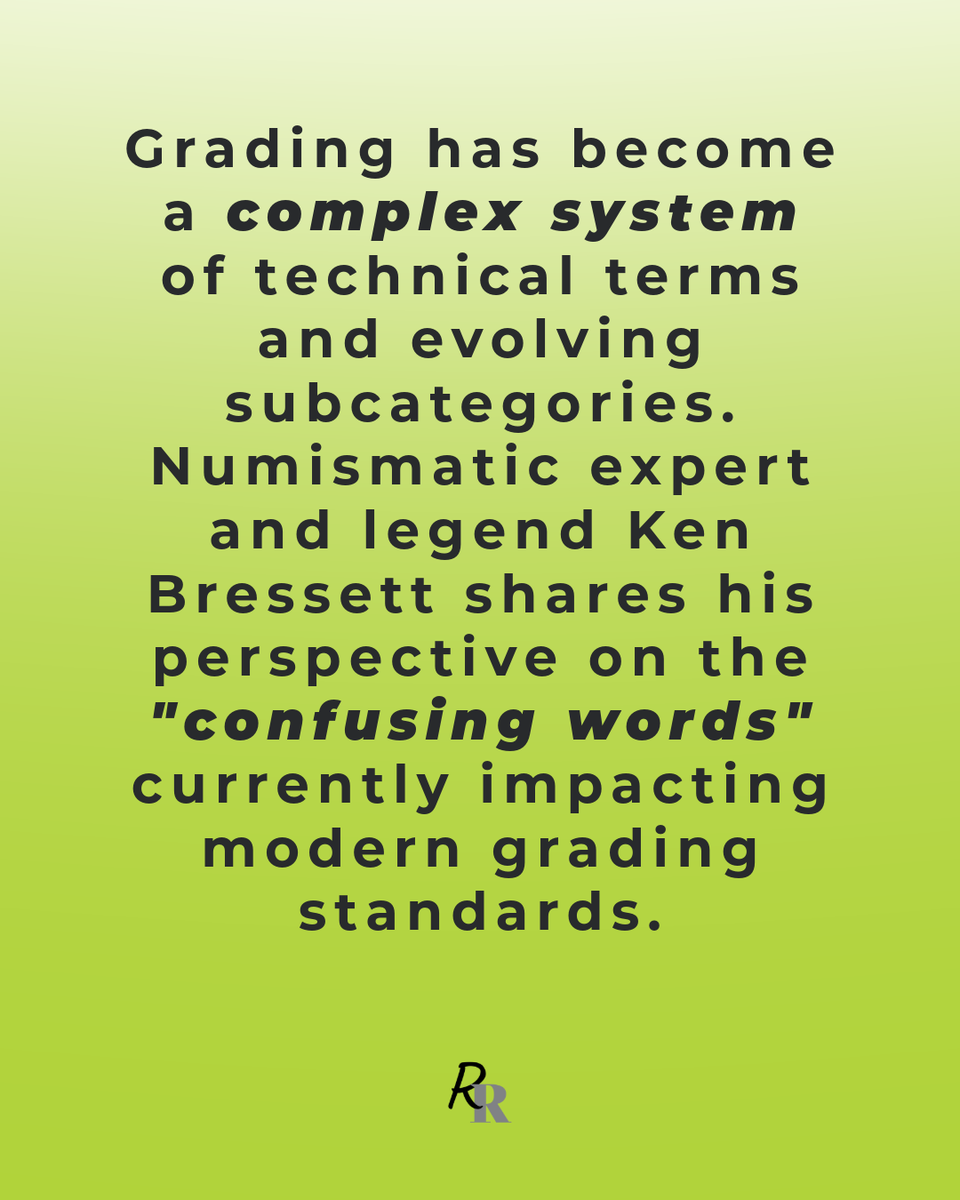 ANACoins's tweet image. In the latest "Money Musings," numismatic legend Ken Bressett shares his expert perspective on the "confusing words" currently impacting modern grading standards.

🔗 bit.ly/4tvOYDI

#CoinGrading #CollectingTips #Numismatics