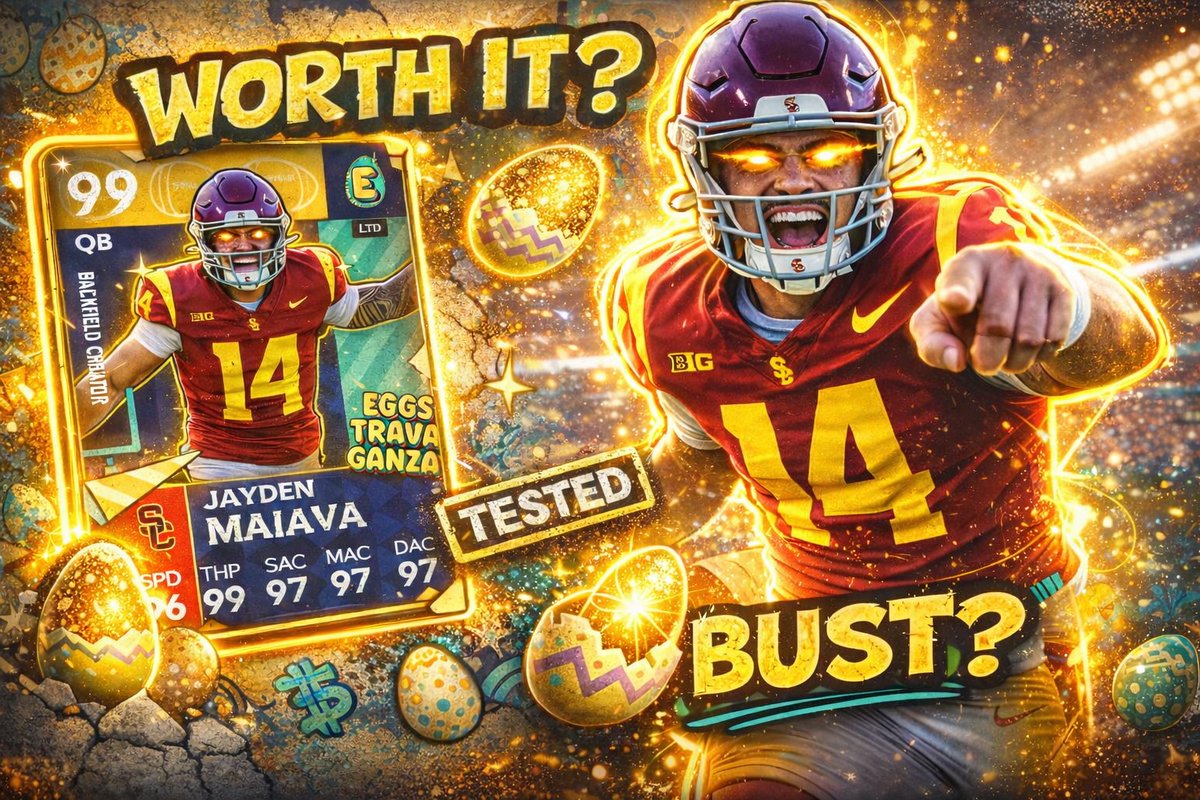 If you are rolling small eggs, and pull Jayden Maiava and want to know if he is worth it or not this is the video for you!