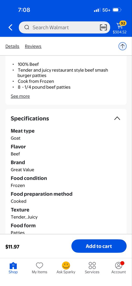DWallaby8600's tweet photo. @Walmart This is false advertising https://t.co/Gv862byEUJ