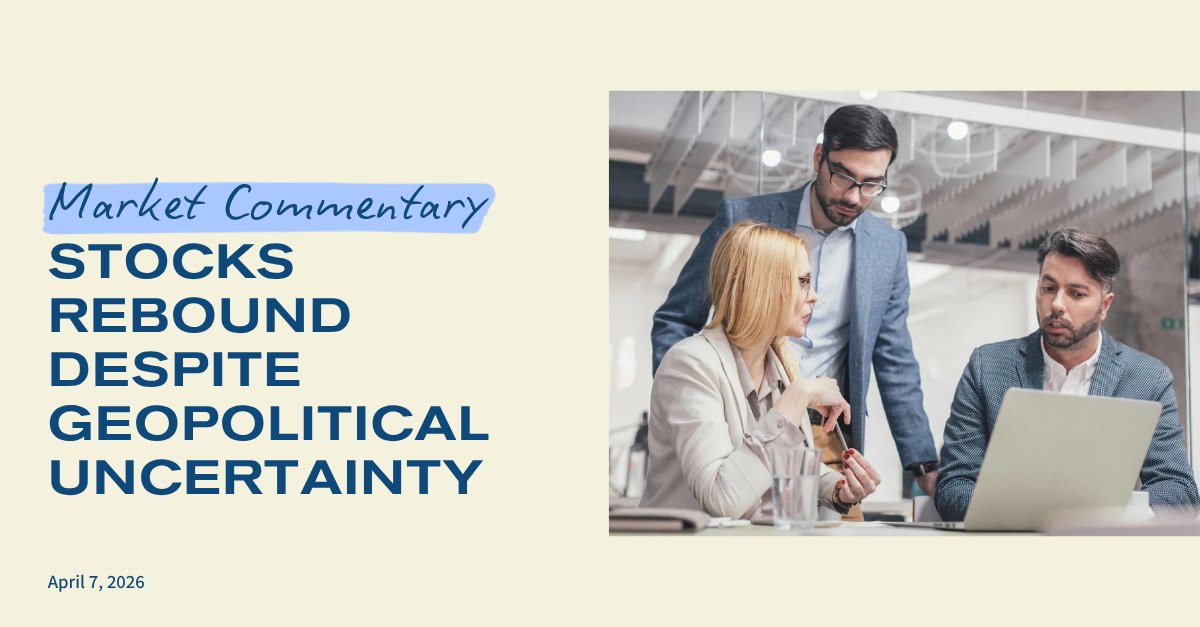 Stocks ended higher last week for the first time in over six weeks, a rebound fueled by lower interest rates and an economy that has remained resilient in the face of geopolitical uncertainty. spr.ly/6013B6QGtx