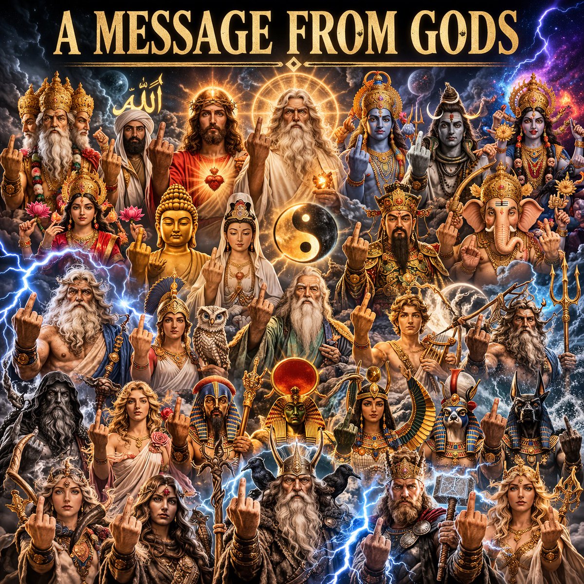 FUN FACTS 🤭

God HATES Trump
Jesus Christ HATES Trump
Holy Spirit HATES Trump
Allah HATES Trump
Brahman HATES Trump
Vishnu HATES Trump
Shiva HATES Trump
Krishna HATES Trump
Rama HATES Trump
Lakshmi HATES Trump
Durga HATES Trump
Kali HATES Trump
Ganesha HATES Trump
Buddha HATES