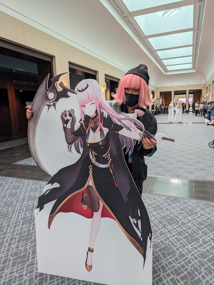 I love you Calli, even if you were a bit difficult to carry around Anime Boston 💀 !