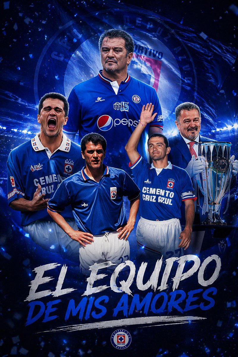 ¡Siempre con mi <a href="/CruzAzul/">CRUZ AZUL</a> en el corazón! 💙🏆