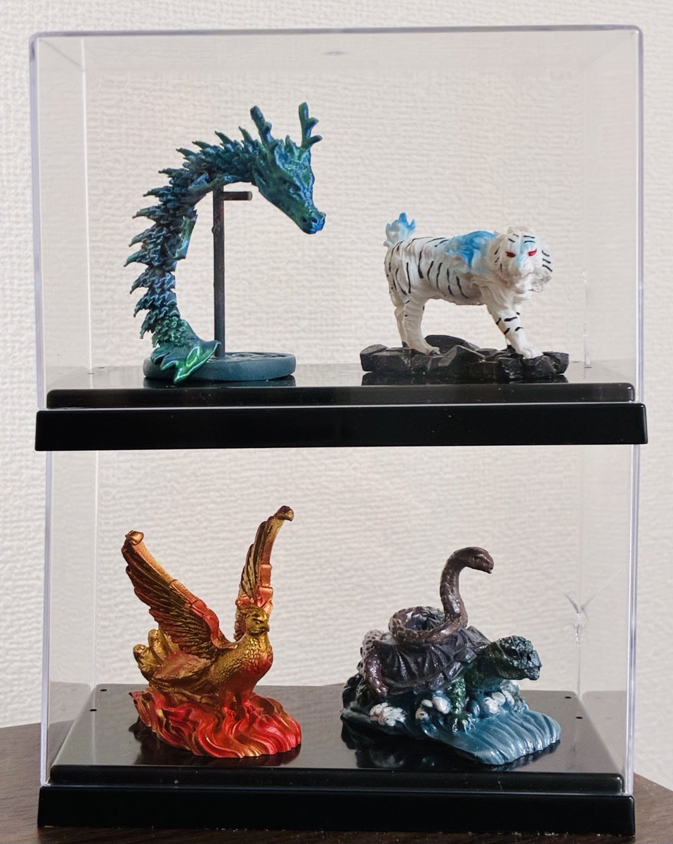 四神獣は揃わなかったけど、同じくセリアで可動するドラゴンをゲット